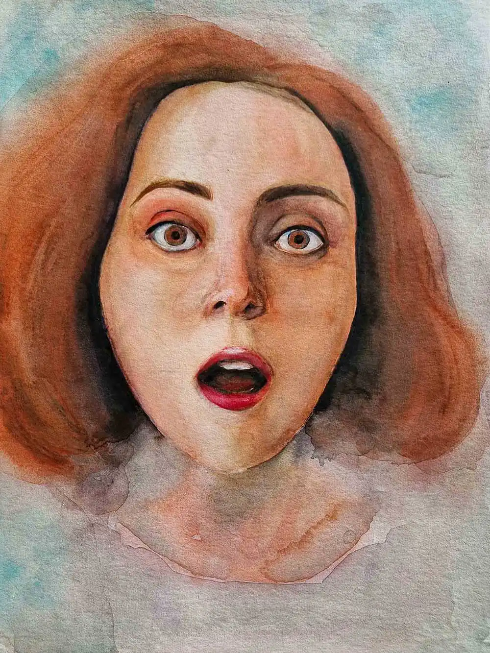 Analoge Kunst Illustration