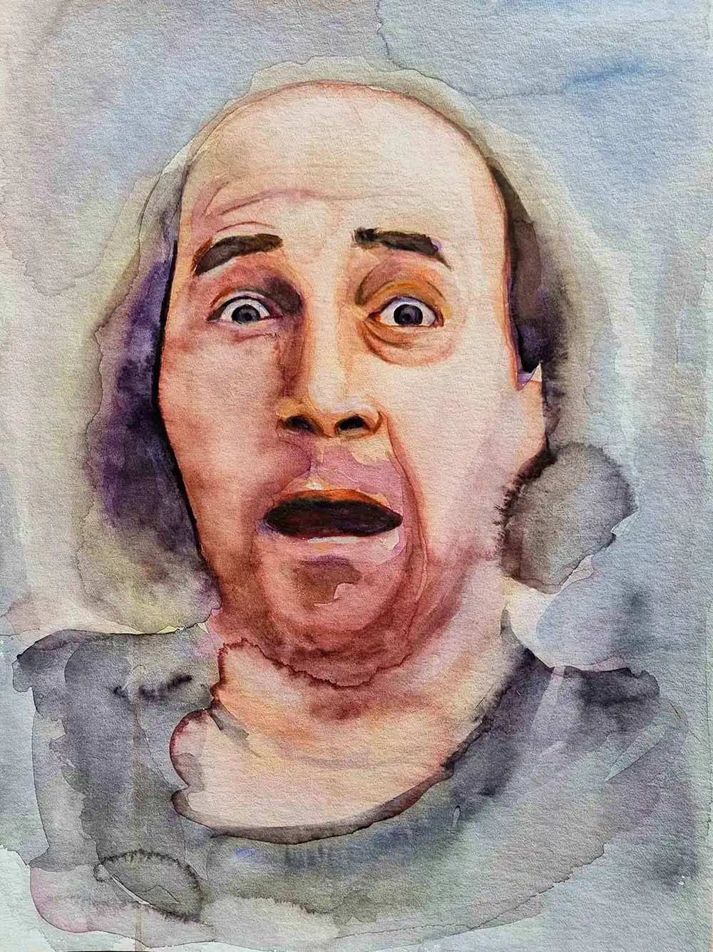 Analoge Kunst Illustration