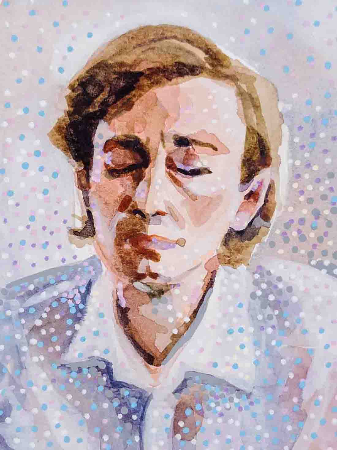 Analoge Kunst Illustration