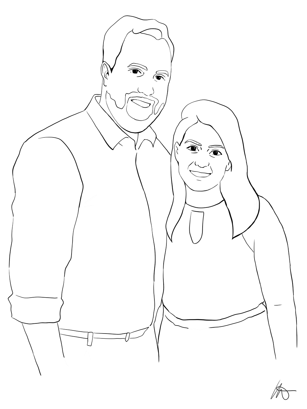 Digitale Kunst Illustration