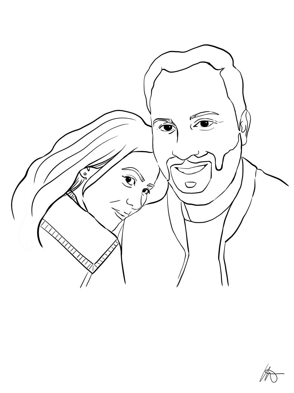 Digitale Kunst Illustration