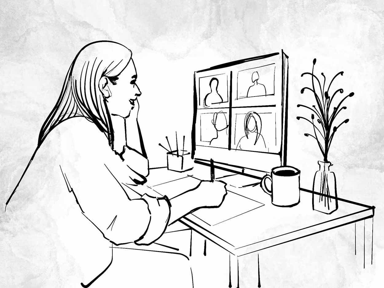 Digitale Kunst Illustration