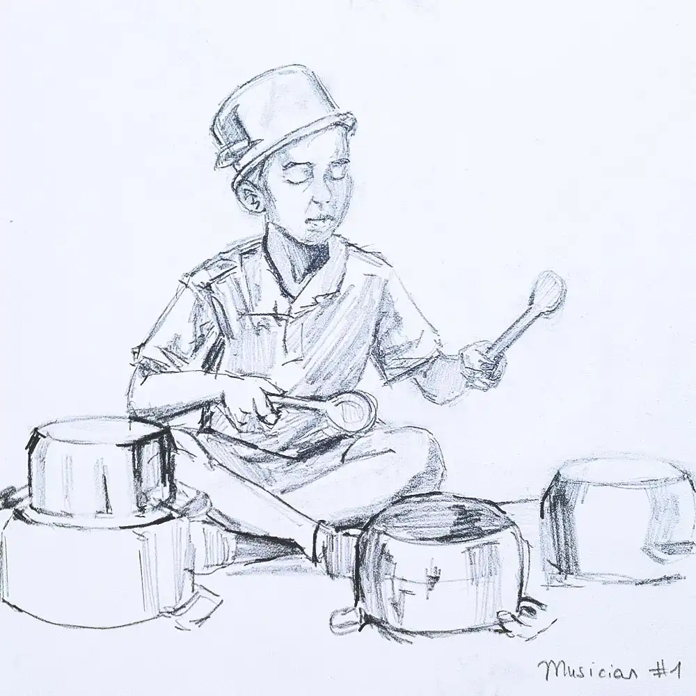 Skizzen Illustration