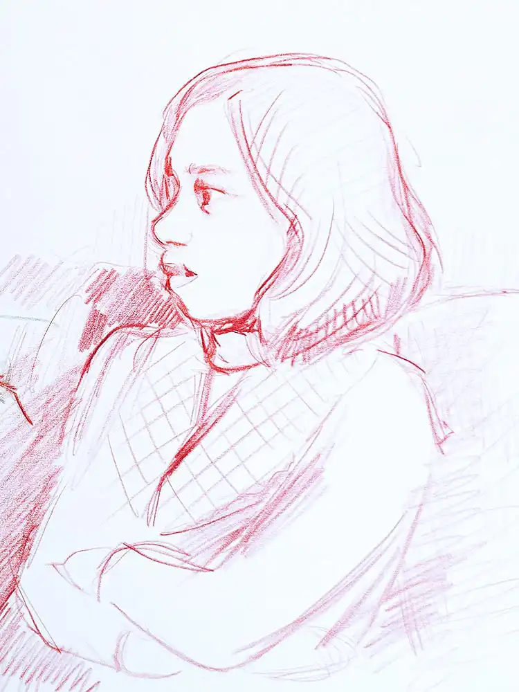 Skizzen Illustration