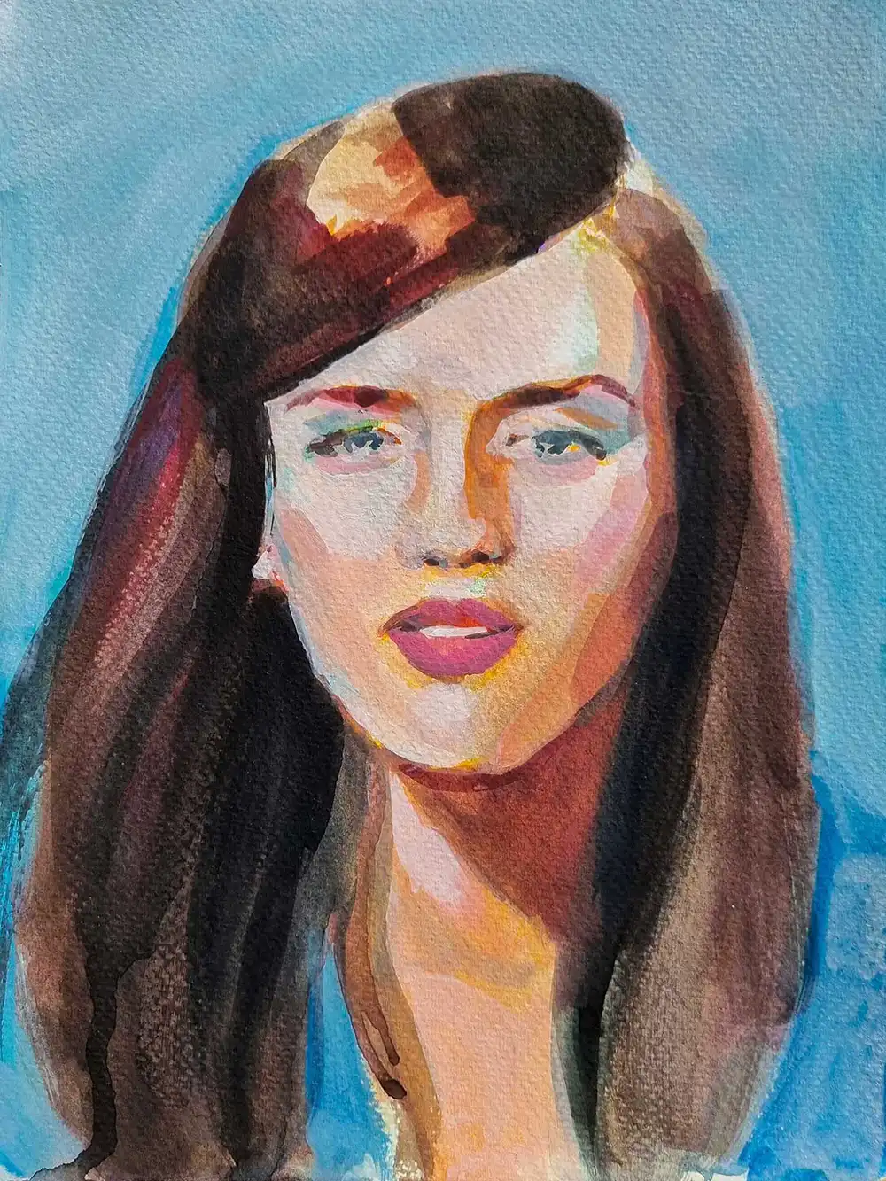 Analoge Kunst Illustration